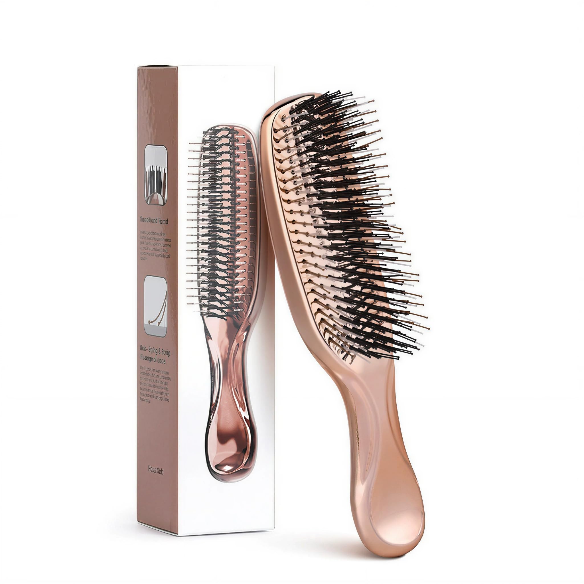 Kami 頭皮マッサージブラシ ローズゴールド Amazon | Elmio スカルプブラシ ヘアブラシ 乾湿両用 シャンプーブラシ